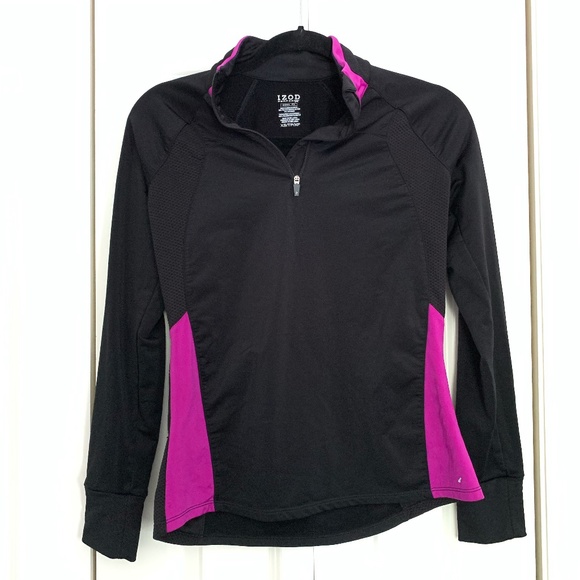 IZOD Long Sleeve Golf Shirt - Picture 1 of 1